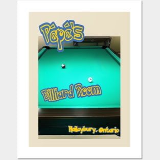 Pépé's Billard Room Posters and Art